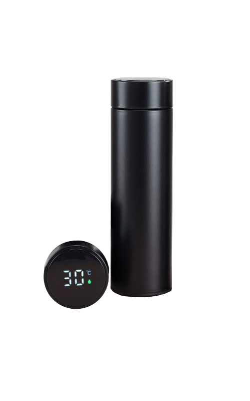 500ml stainless steel vacuum insulated smart bottle with LED temperature display